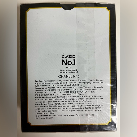 Mother’s Day Sale off Gift 💝💝 Mirage Classic No.1 Paris Perfume Chanel No.5 - Picture 5 of 7